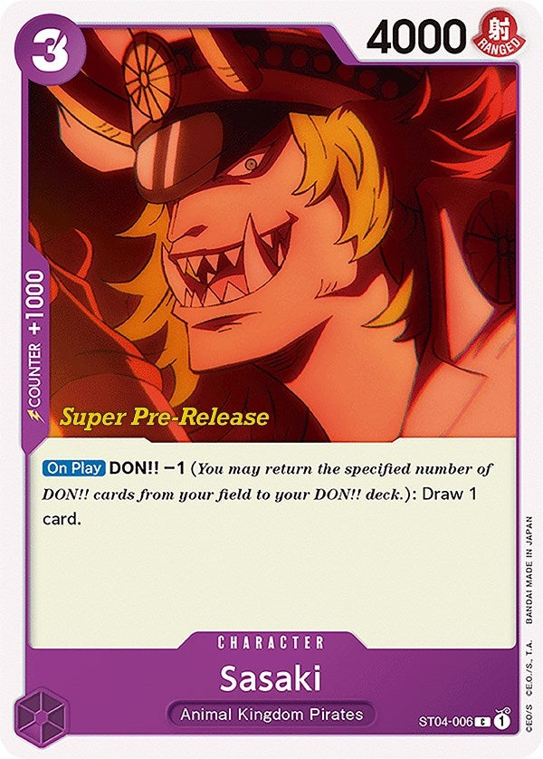 Image for Sasaki (4006) (ST-04 PRE)