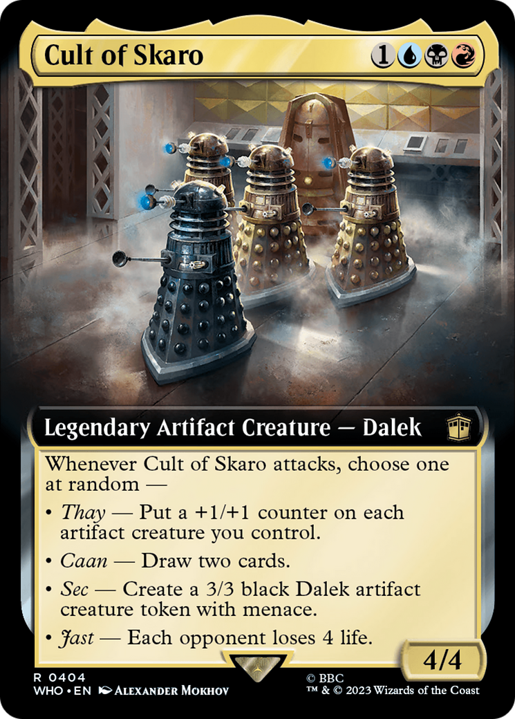 Cult of Skaro (Extended Art) [Doctor Who] | Red Riot Games CA