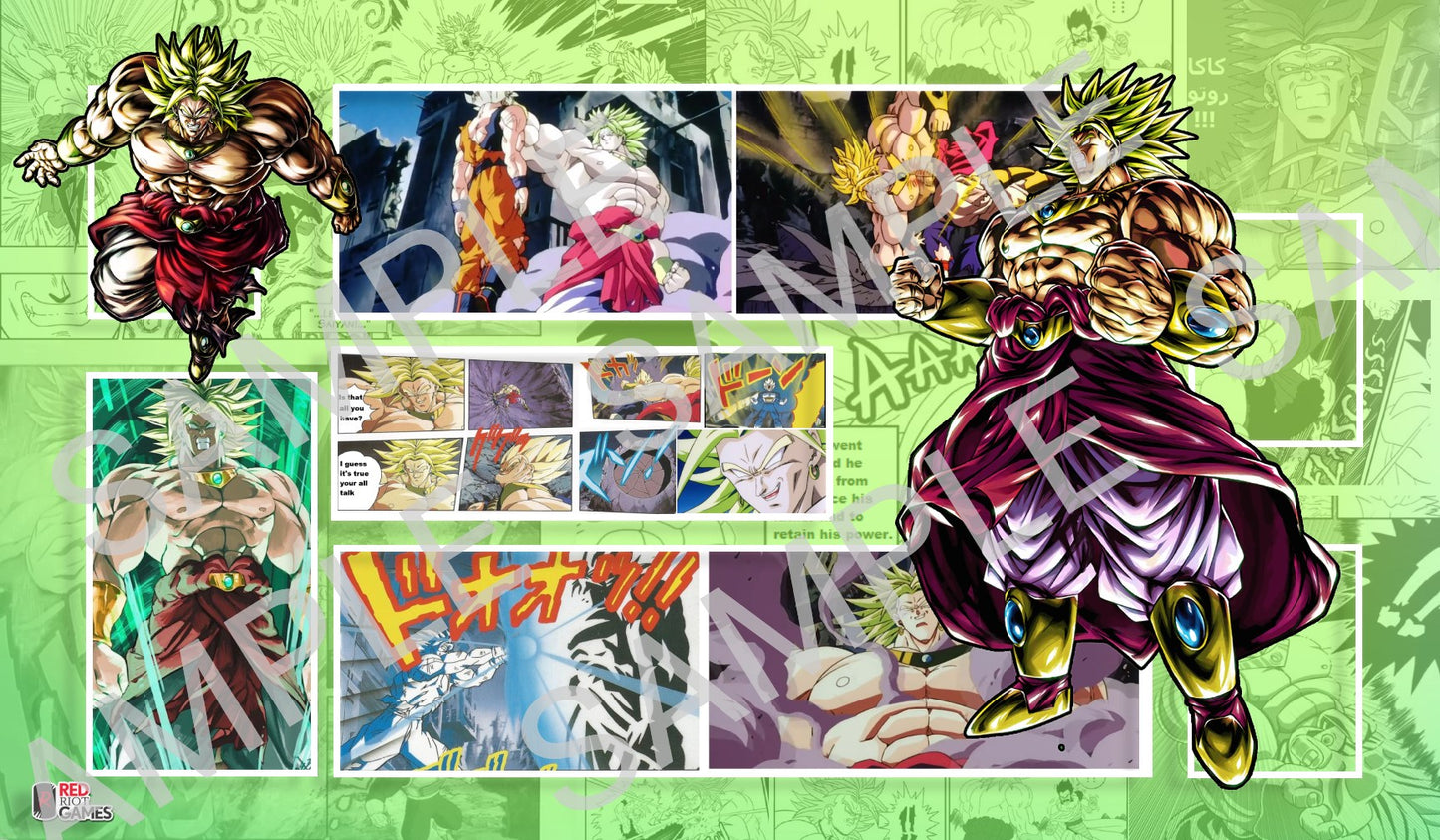 RRG DBZ Broly Playmat