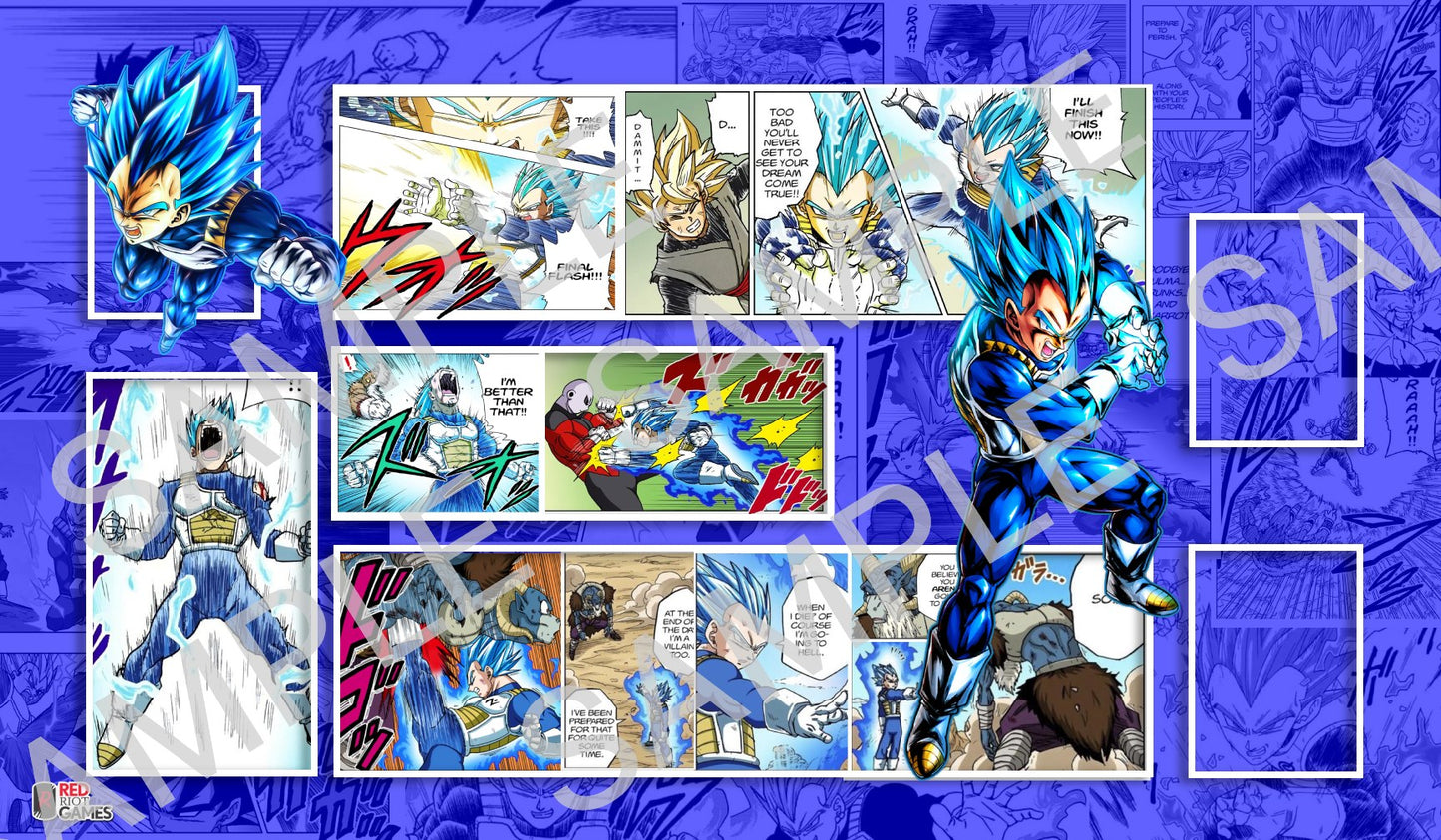 RRG Blue Vegeta Playmat