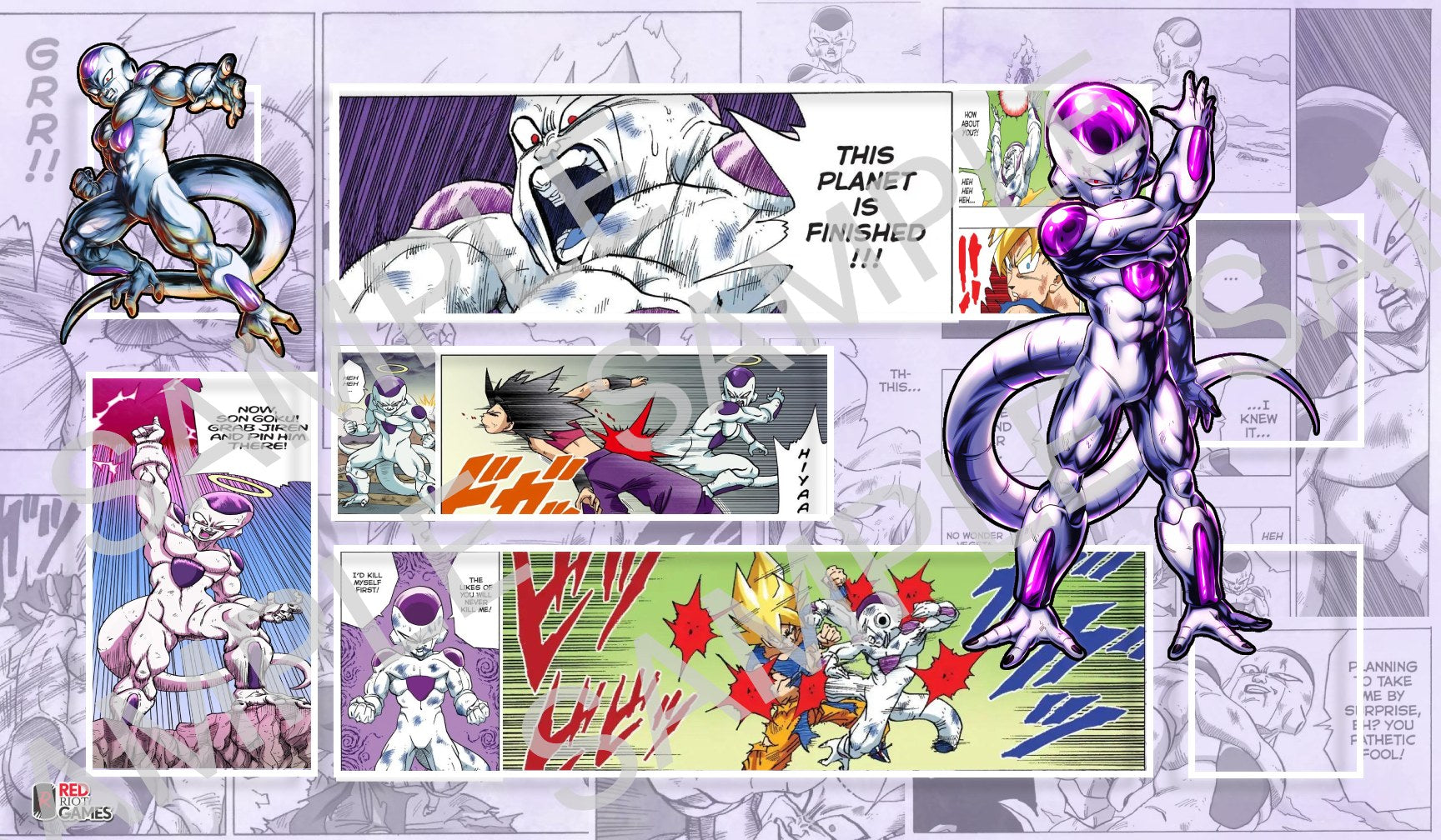 RRG Frieza Playmat | Red Riot Games CA