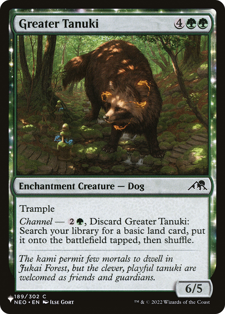 Greater Tanuki [The List] | Red Riot Games CA