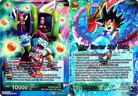 Pilaf // Tiny Warrior Son Goku (Alternative Art) (Gift Box 2018) (BT5-053) [Promotion Cards] | Red Riot Games CA