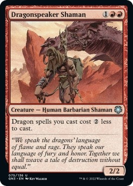 Image for Dragonspeaker Shaman (75) [GN3]