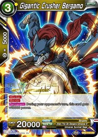 Gigantic Crusher Bergamo (Divine Multiverse Draft Tournament) (DB2-110) [Tournament Promotion Cards] | Red Riot Games CA
