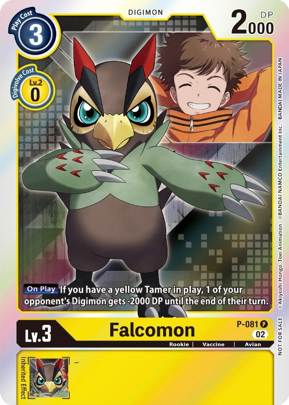 Falcomon [P-081] (Digimon Survive Anime Expo 2022) [Promotional Cards] | Red Riot Games CA