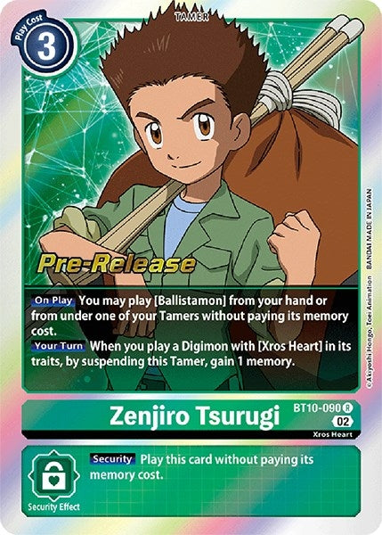 Image for Zenjiro Tsurugi (BT10-090 R) [BT10_PR]