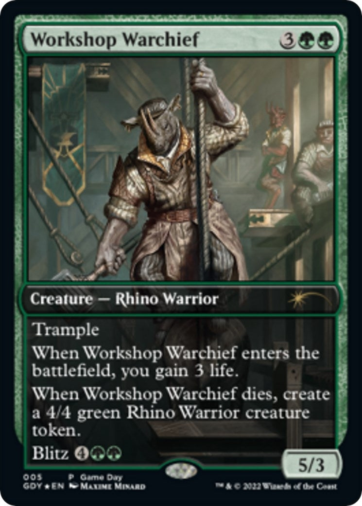 Image for Workshop Warchief (5) [GAME]