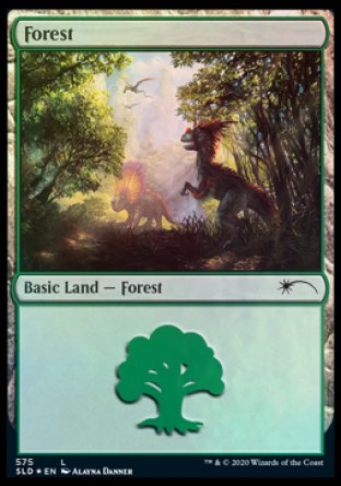 Forest (Dinosaurs) (575) [Secret Lair Drop Promos]