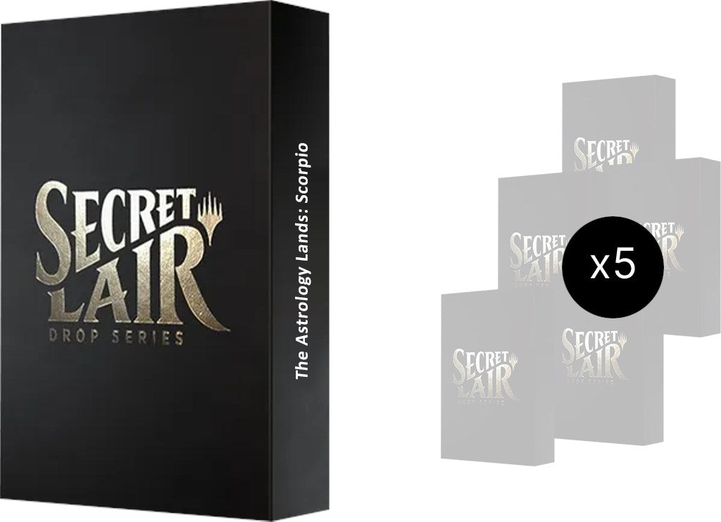 Image for Secret Lair Drop: Astrology Lands (Scorpio) Bundle - Non-Foil Edition - Magic: The Gathering