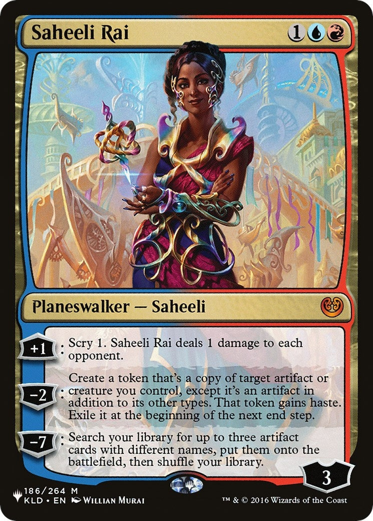 Image for Saheeli Rai (186) [LIST]