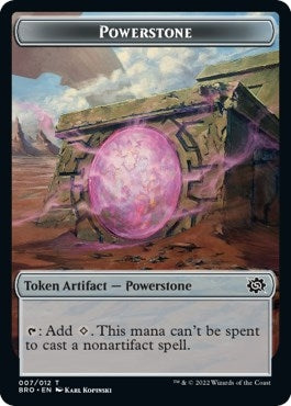 Image for Powerstone // Forest Dryad Double-sided Token [BRO]
