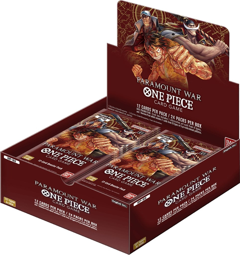 Image for Paramount War - Booster Box - One Piece Card Game