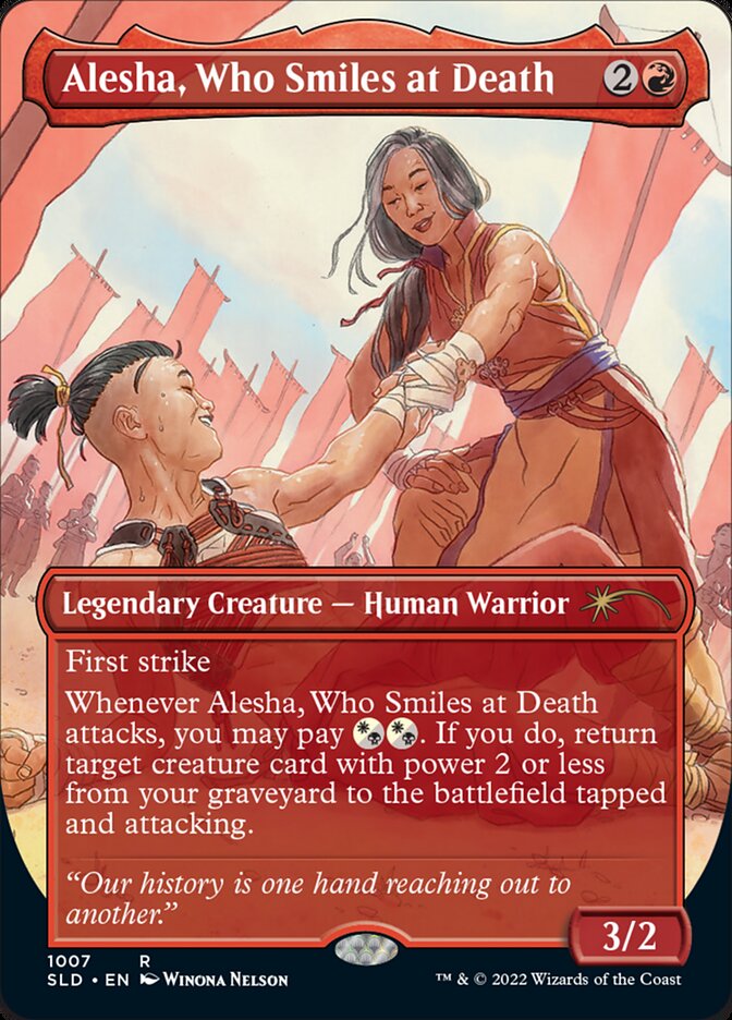 Alesha, Who Smiles at Death [Secret Lair Drop Series] | Red Riot Games CA