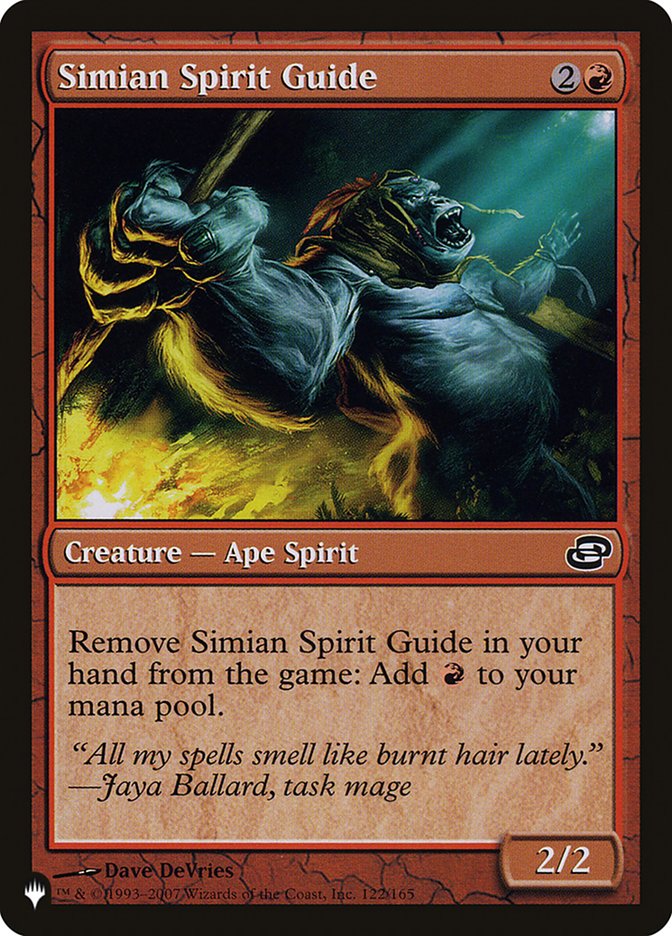 Simian Spirit Guide [The List] | Red Riot Games CA