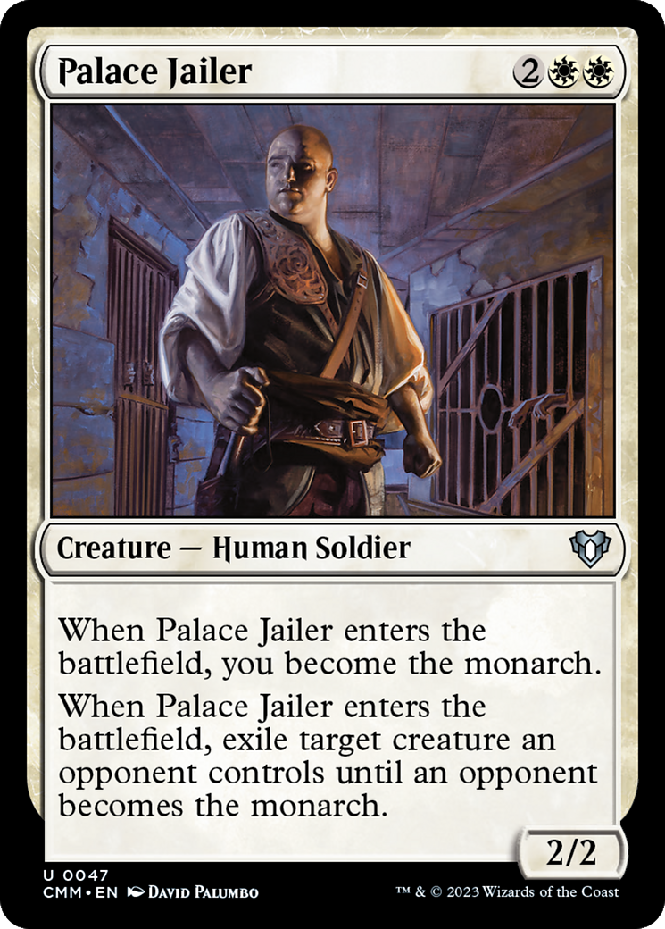Palace Jailer [Commander Masters] | Red Riot Games CA
