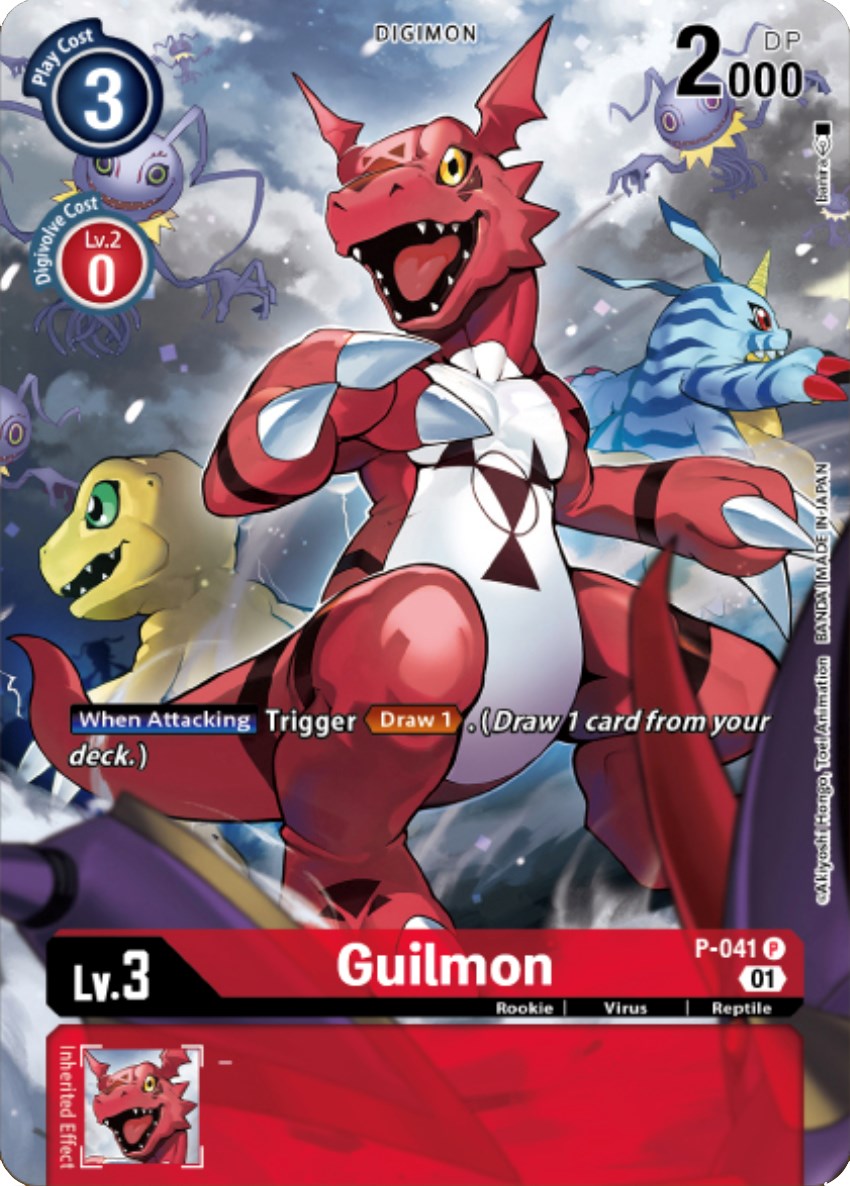 Guilmon [P-041] (Digimon Royal Knights Card Set) [Promotional Cards]