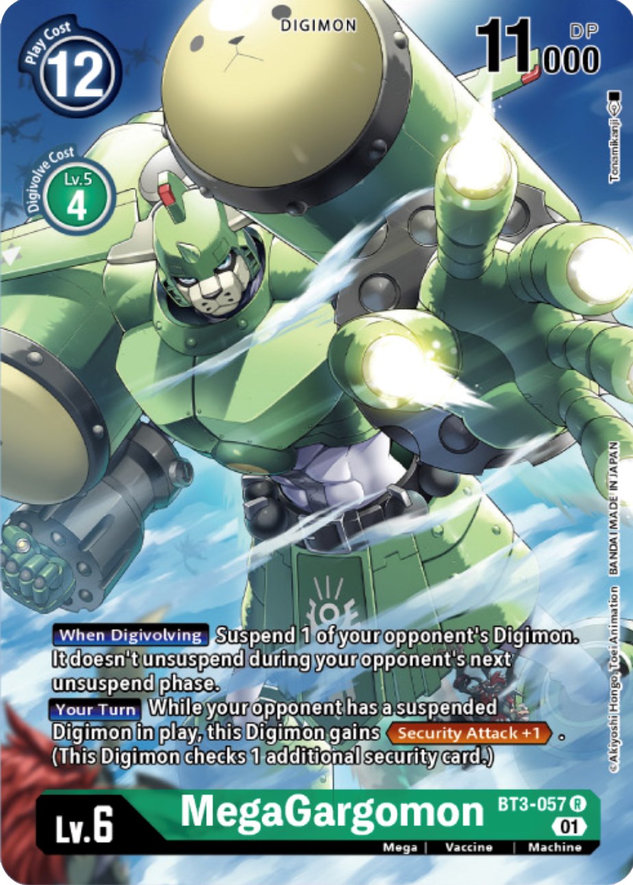 MegaGargomon [BT3-057] (Digimon Card Game Deck Box Set) [Release Special Booster Promos] | Red Riot Games CA