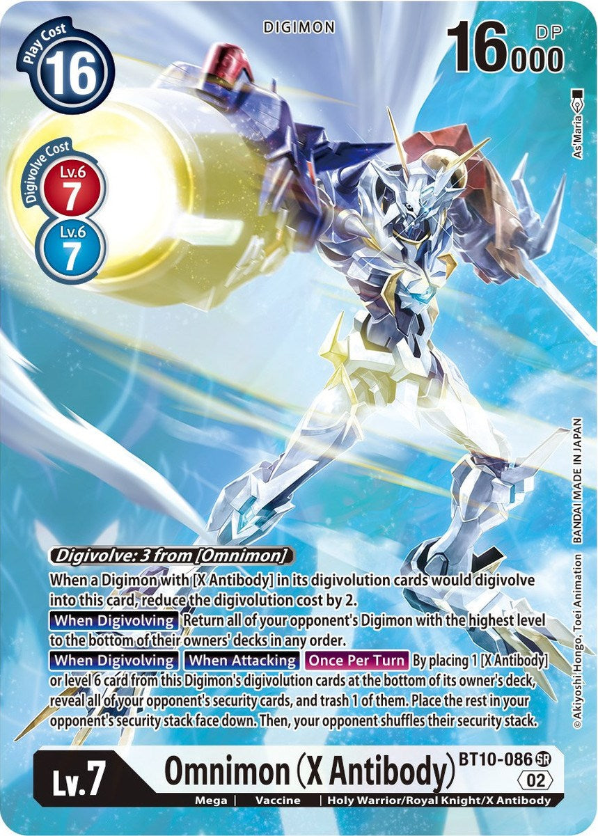 Omnimon (X Antibody) [BT10-086] (Alternate Art) [Xros Encounter] | Red Riot Games CA