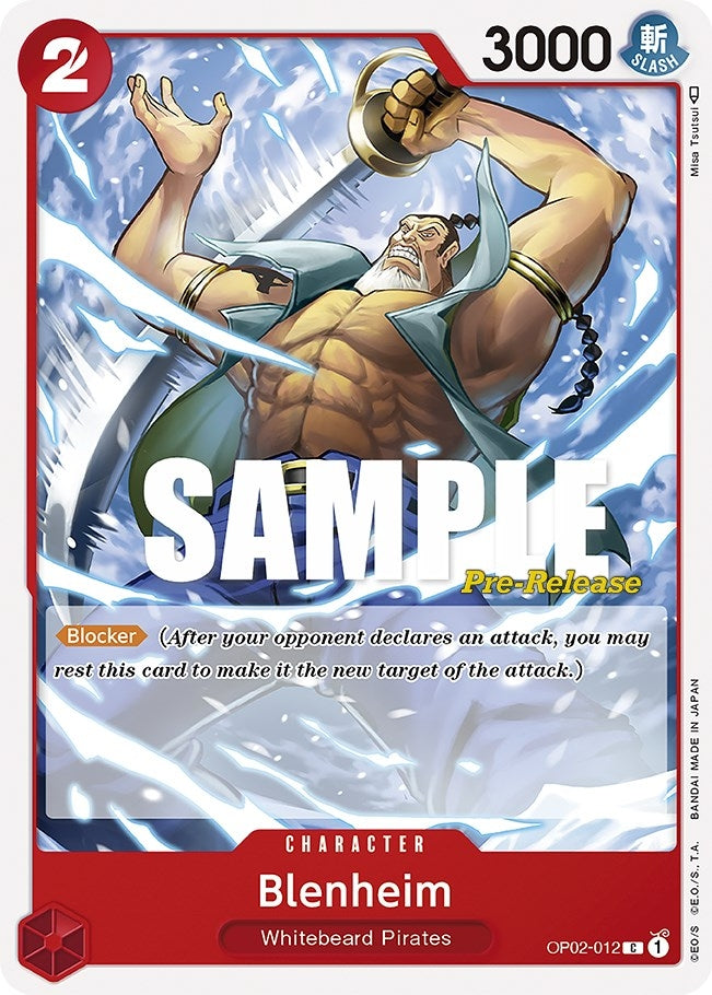 Image for Blenheim [Paramount War Pre-Release Cards]