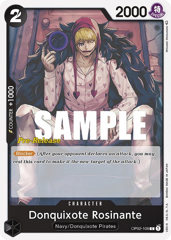 Image for Donquixote Rosinante [Paramount War Pre-Release Cards]