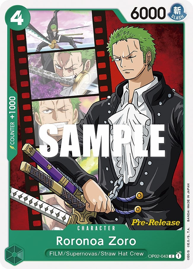 Image for Roronoa Zoro [Paramount War Pre-Release Cards]