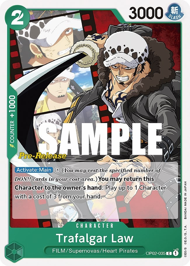 Image for Trafalgar Law [Paramount War Pre-Release Cards]