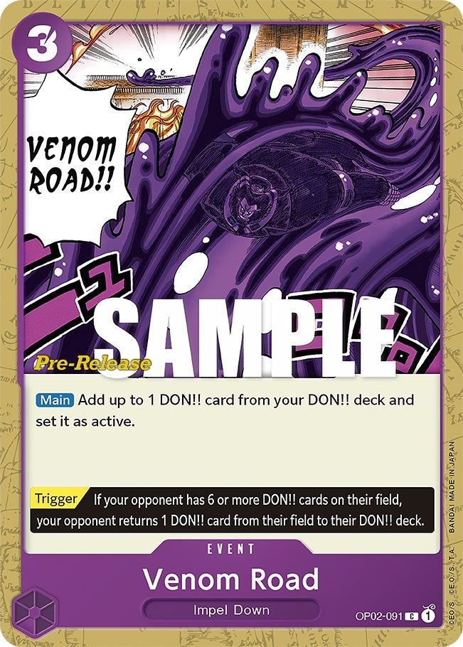 Image for Venom Road [Paramount War Pre-Release Cards]