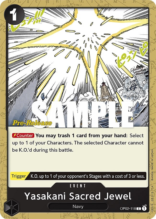 Image for Yasakani Sacred Jewel [Paramount War Pre-Release Cards]