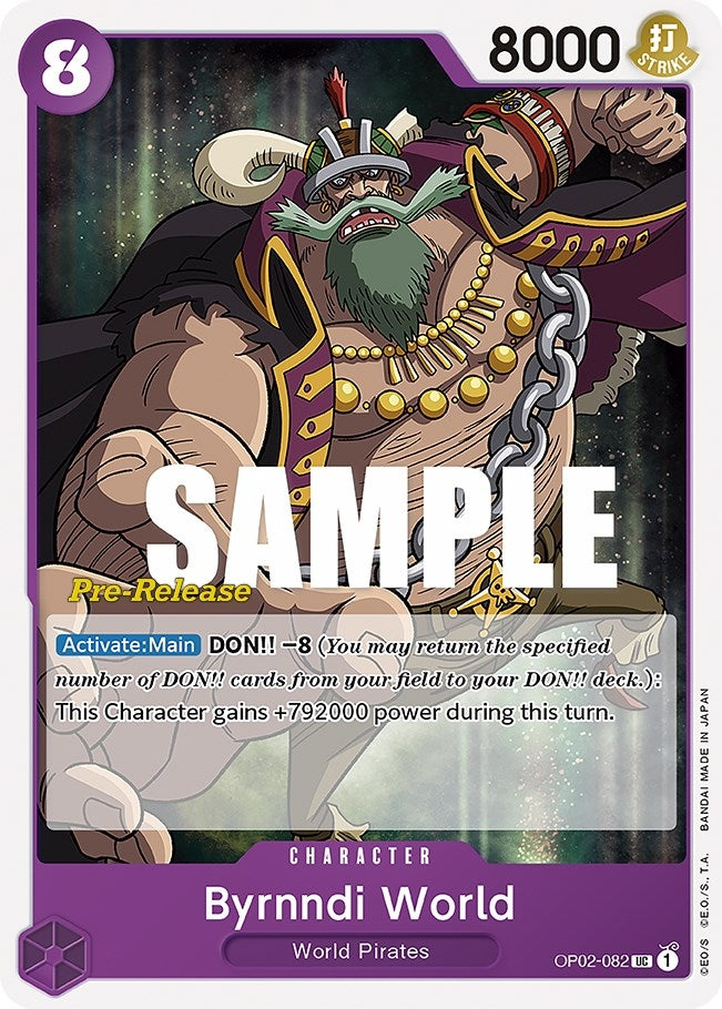 Image for Byrnndi World [Paramount War Pre-Release Cards]