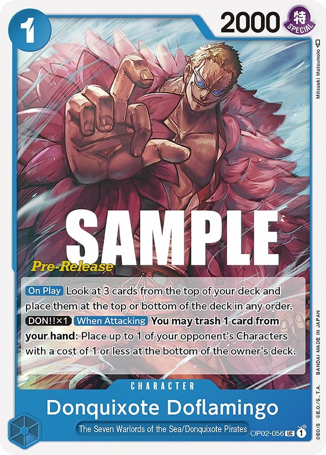 Image for Donquixote Doflamingo [Paramount War Pre-Release Cards]