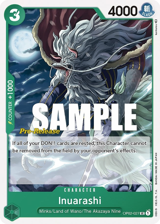 Image for Inuarashi [Paramount War Pre-Release Cards]