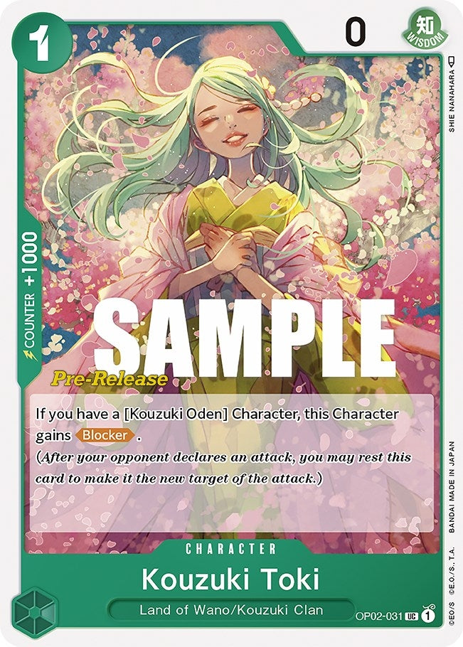 Image for Kouzuki Toki [Paramount War Pre-Release Cards]
