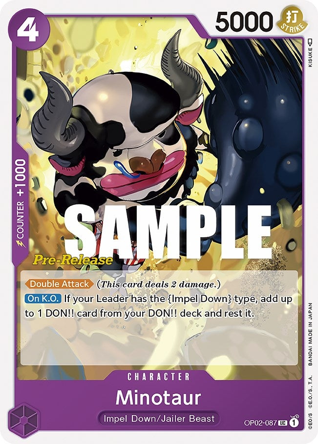 Image for Minotaur [Paramount War Pre-Release Cards]