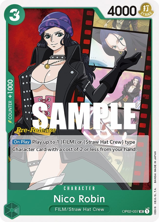 Image for Nico Robin [Paramount War Pre-Release Cards]