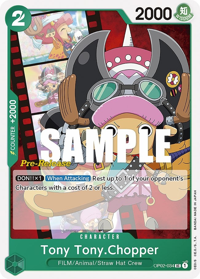 Image for Tony Tony.Chopper [Paramount War Pre-Release Cards]