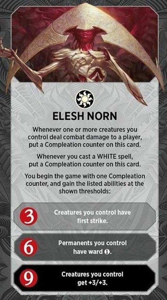 Image for Elesh Norn Praetor Alignment Card [UMP]