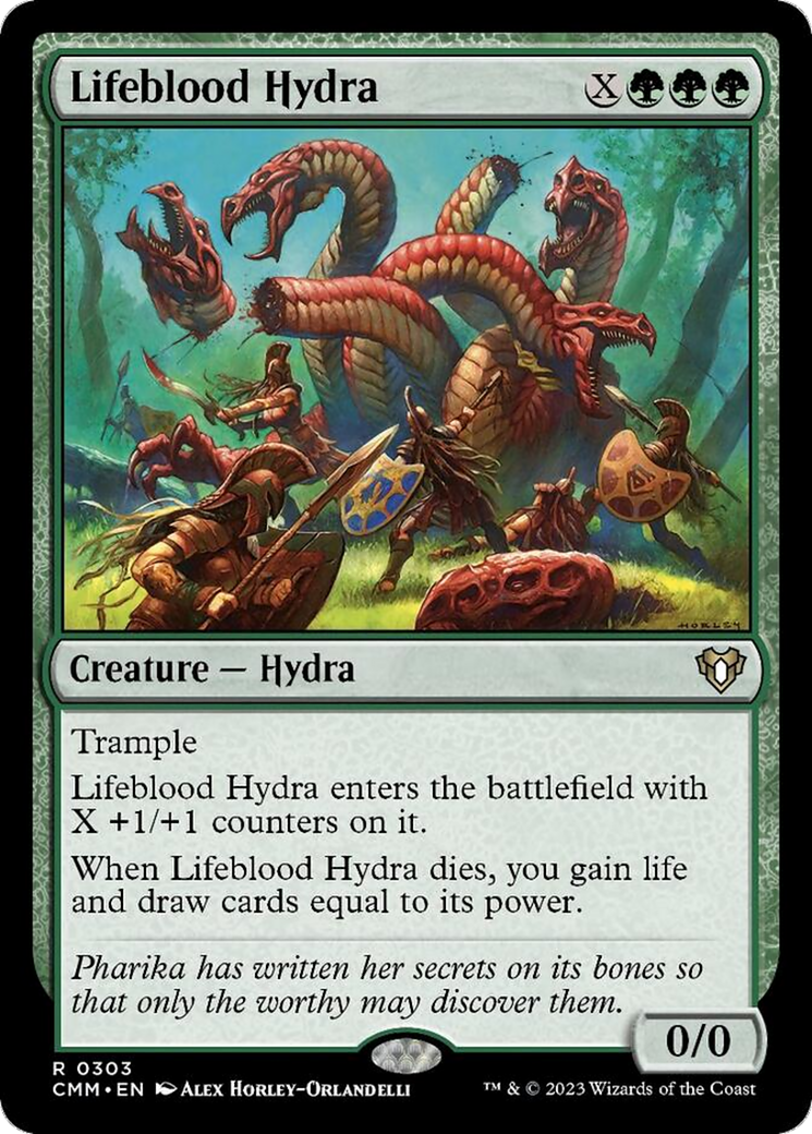 Lifeblood Hydra [Commander Masters] | Red Riot Games CA