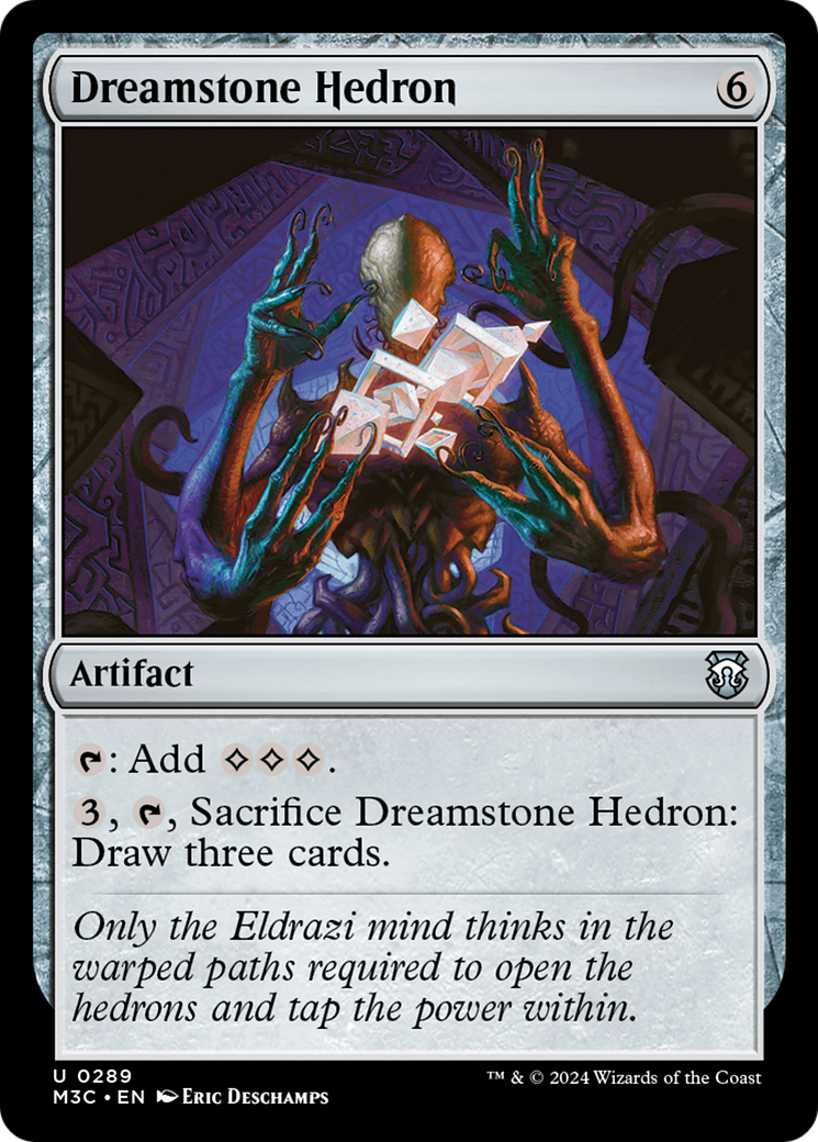 Dreamstone Hedron (Ripple Foil) [Modern Horizons 3 Commander] | Red Riot Games CA