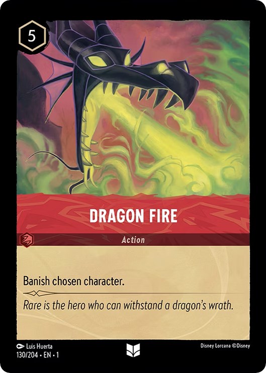 Dragon Fire (130/204) [The First Chapter] | Red Riot Games CA