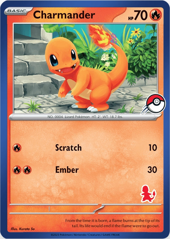 Charmander (Blue Border) [My First Battle] | Red Riot Games CA