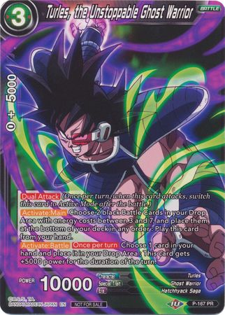 Turles, the Unstoppable Ghost Warrior (P-167) [Promotion Cards] | Red Riot Games CA