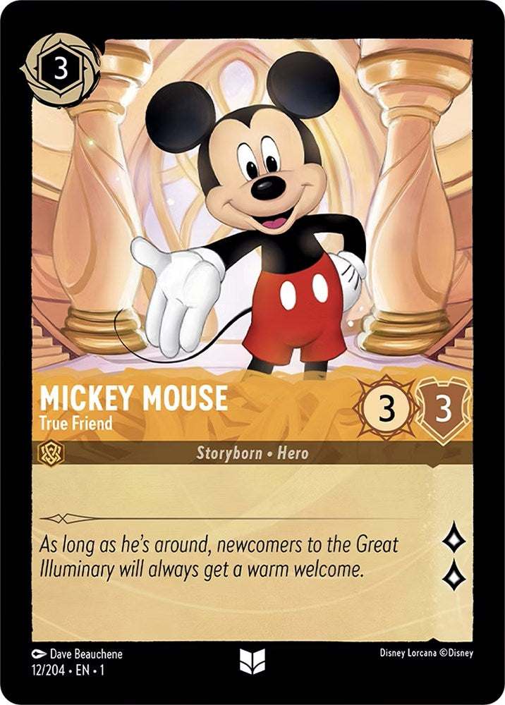 Mickey Mouse - True Friend (12/204) [The First Chapter] | Red Riot Games CA