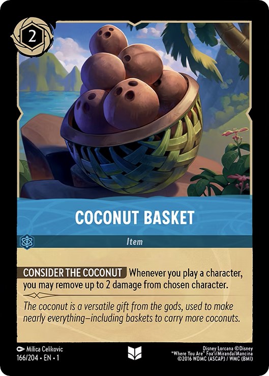 Coconut Basket (166/204) [The First Chapter] | Red Riot Games CA