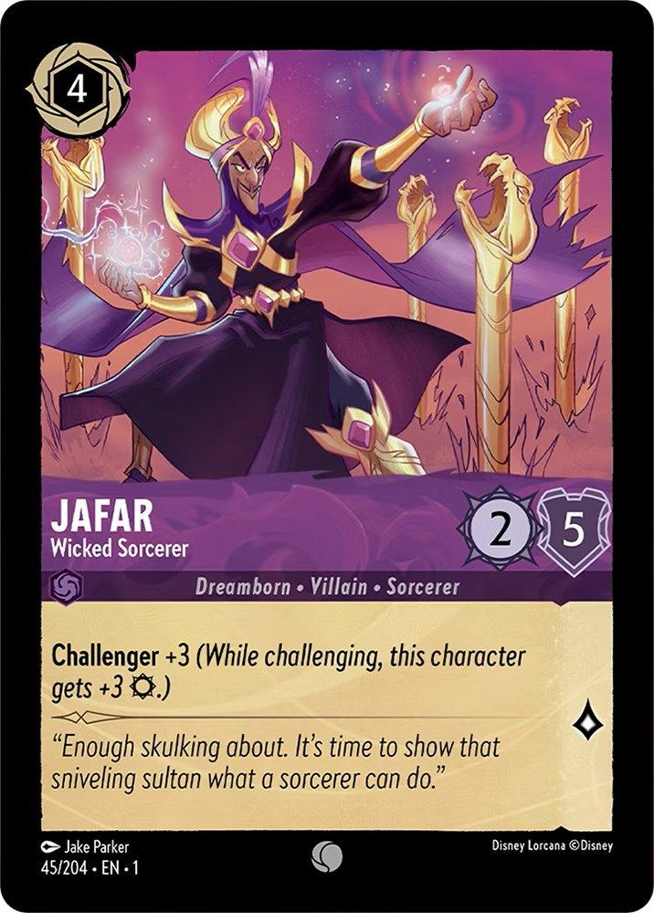 Jafar - Wicked Sorcerer (45/204) [The First Chapter] | Red Riot Games CA