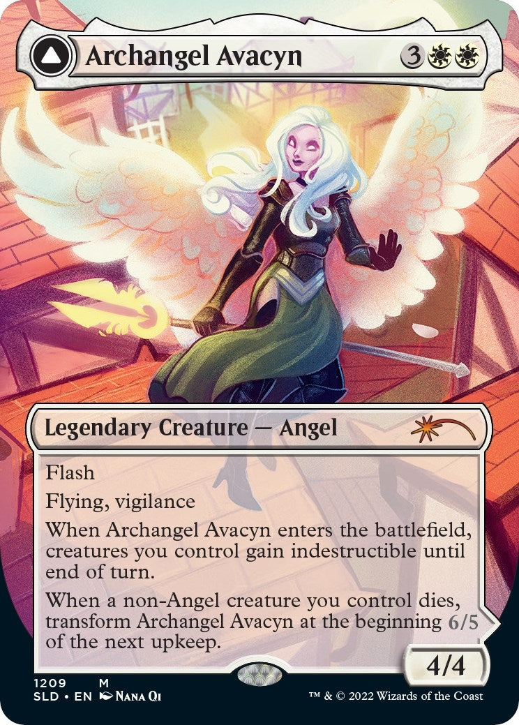 Image for Archangel Avacyn (Display Commander) - Thick Stock (1209) [Secret Lair Drop Series] - Magic: The Gathering