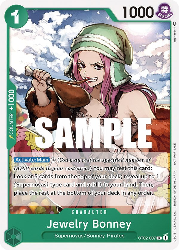 Jewelry Bonney (Tournament Pack Vol. 3) [Participant] [One Piece Promotion Cards] | Red Riot Games CA