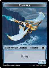 Phyrexian Germ // Thopter Double-Sided Token [Modern Horizons 3 Tokens] | Red Riot Games CA