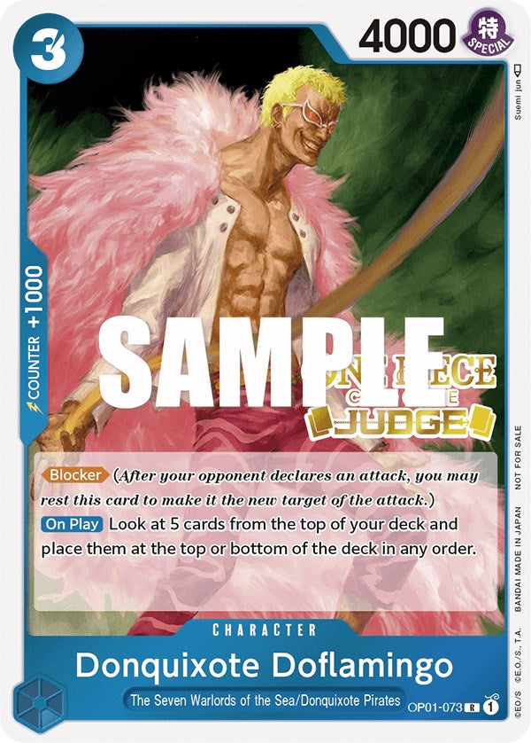 Donquixote Doflamingo (Judge) [One Piece Promotion Cards] | Red Riot Games CA