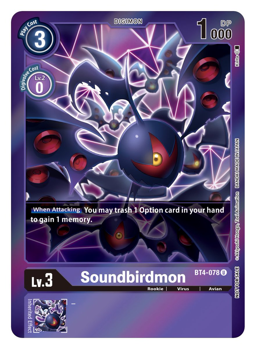 Soundbirdmon [BT4-078] (Event Pack 2) [Great Legend] | Red Riot Games CA